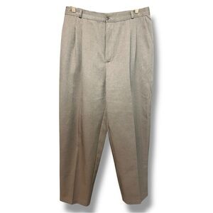 Women's Vintage Briggs New York Beige Pants. Made in USA. Size 14